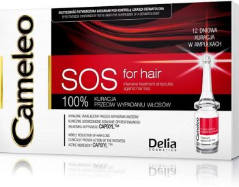 Mocne i gęste włosy! Cameleo SOS for Hair – 100 % kuracja przeciw wypadaniu włosów